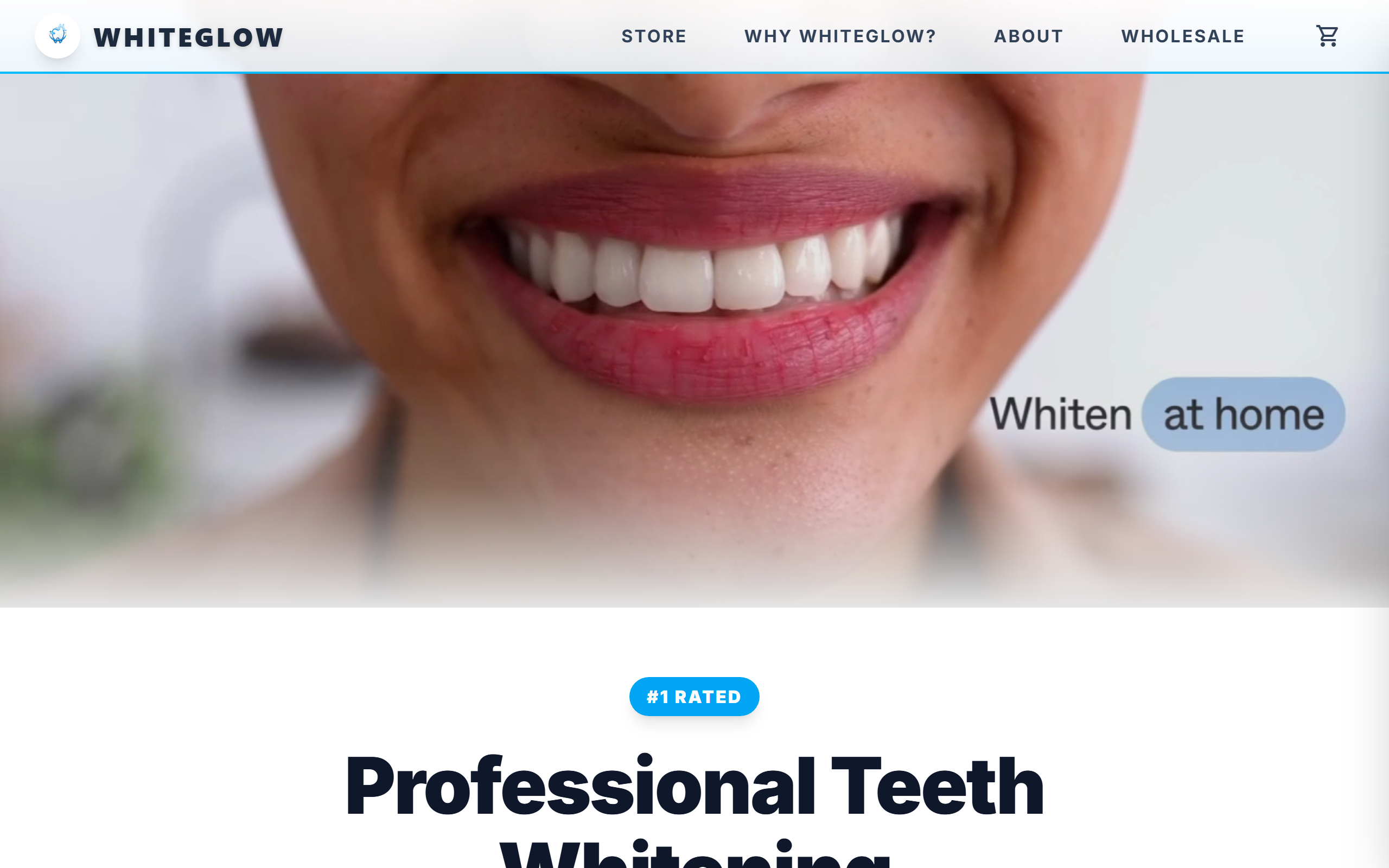 WhiteGlow — screenshot